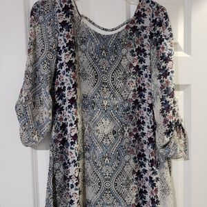 Adorable flowered dress.  EUC.  Perfect condition